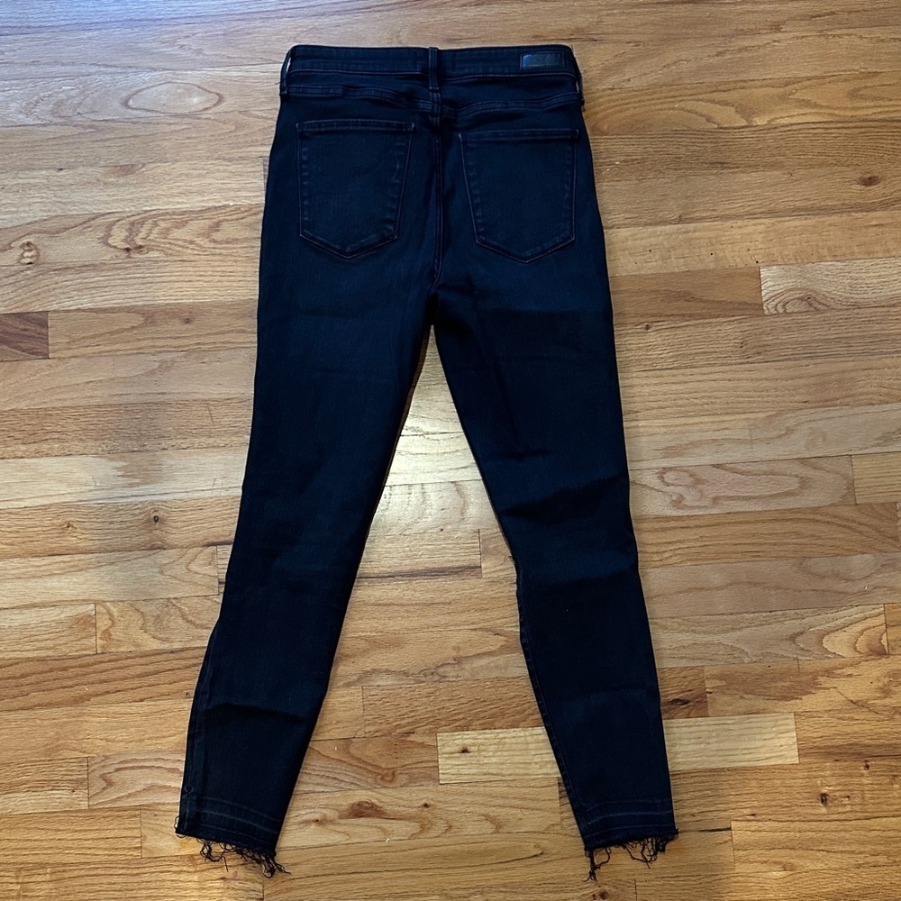 Abercrombie & Fitch Black Distressed Skinny Jeans - Picture 3 of 3